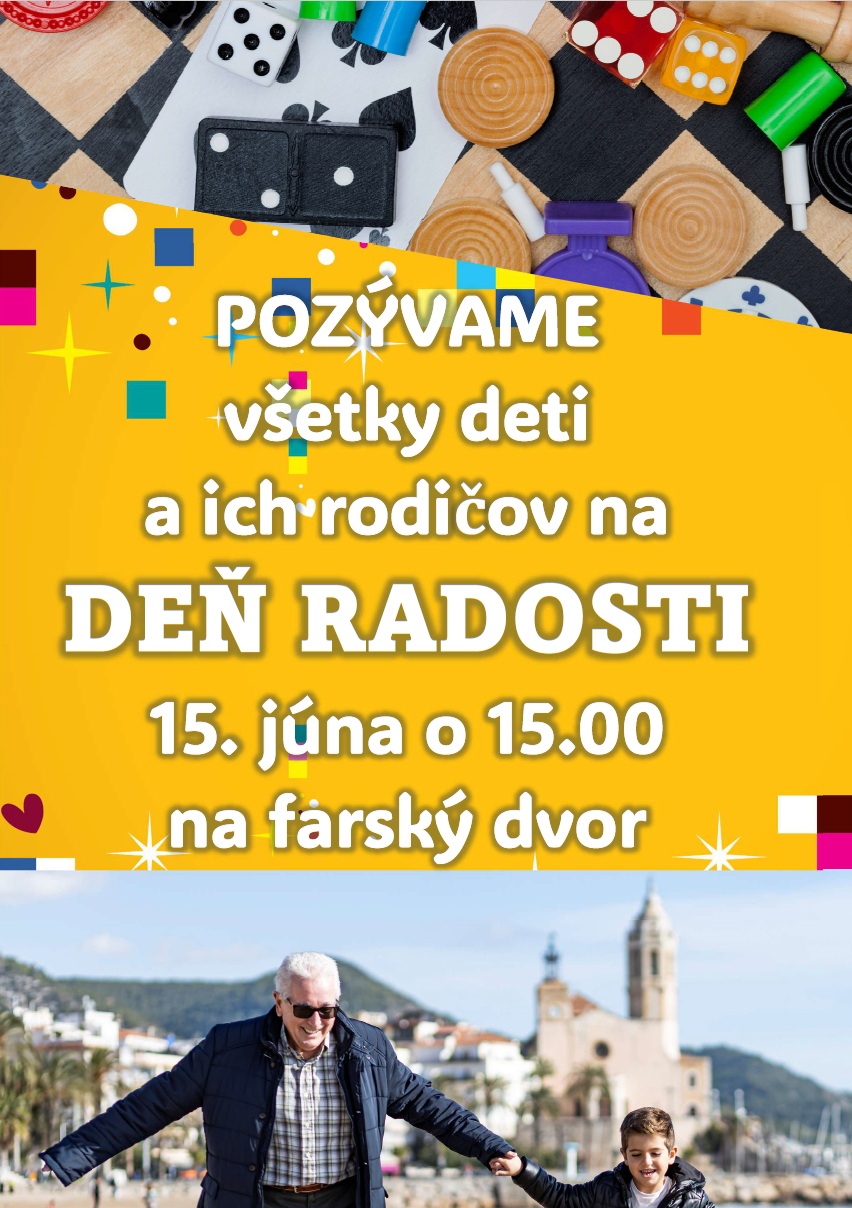 Pozývame deti na Deň radosti